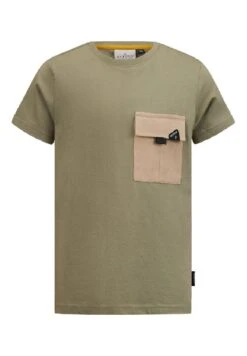 Enzo - T-Shirt Print - Light Army