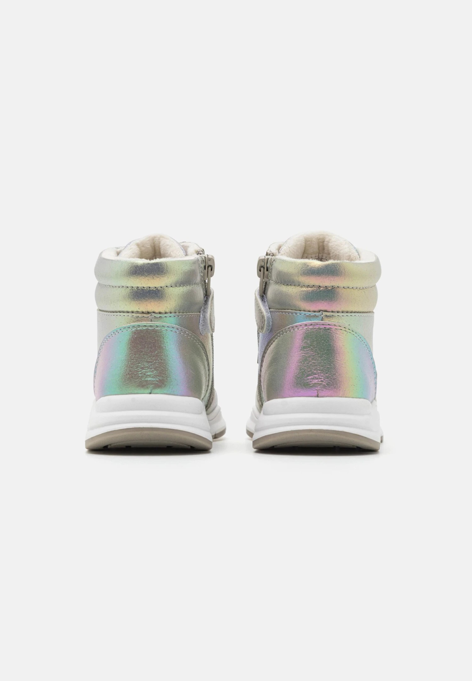 Friboo Sneakers Hoog - Silver-Coloured 5 Friboo Sneakers Hoog - Silver-Coloured - Afbeelding 3