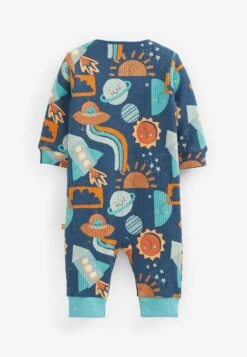 Next 3 Pack - Kruippakje - Orange Blue Space Print -kinderkledingwinkel 7706308b4346439da67fcdfbcf8fd1ed