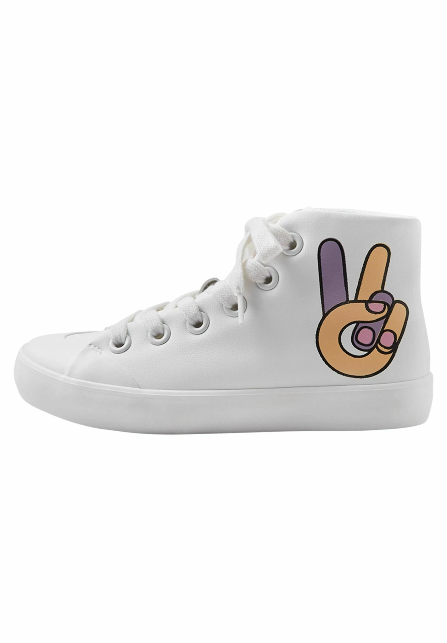 Reima X Minna Parikka Sneaker Peace High-Top - Trainingsschoen - White 3 Reima X Minna Parikka Sneaker Peace High-Top - Trainingsschoen - White