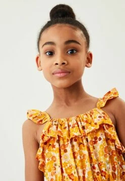 Next Frill- Jumpsuit - Yellow Ditsy