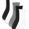 Next Rich Ruffle Ankle 5 Pack Standard - Sokken - Black -kinderkledingwinkel 809e756ec1e343bb9818f8dd5897d917