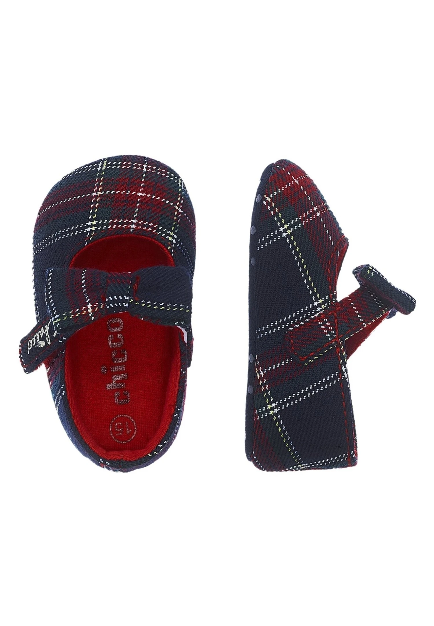 CHICCO With-Size 1 - Babyschoenen - Tartan 5 CHICCO With-Size 1 - Babyschoenen - Tartan - Afbeelding 3