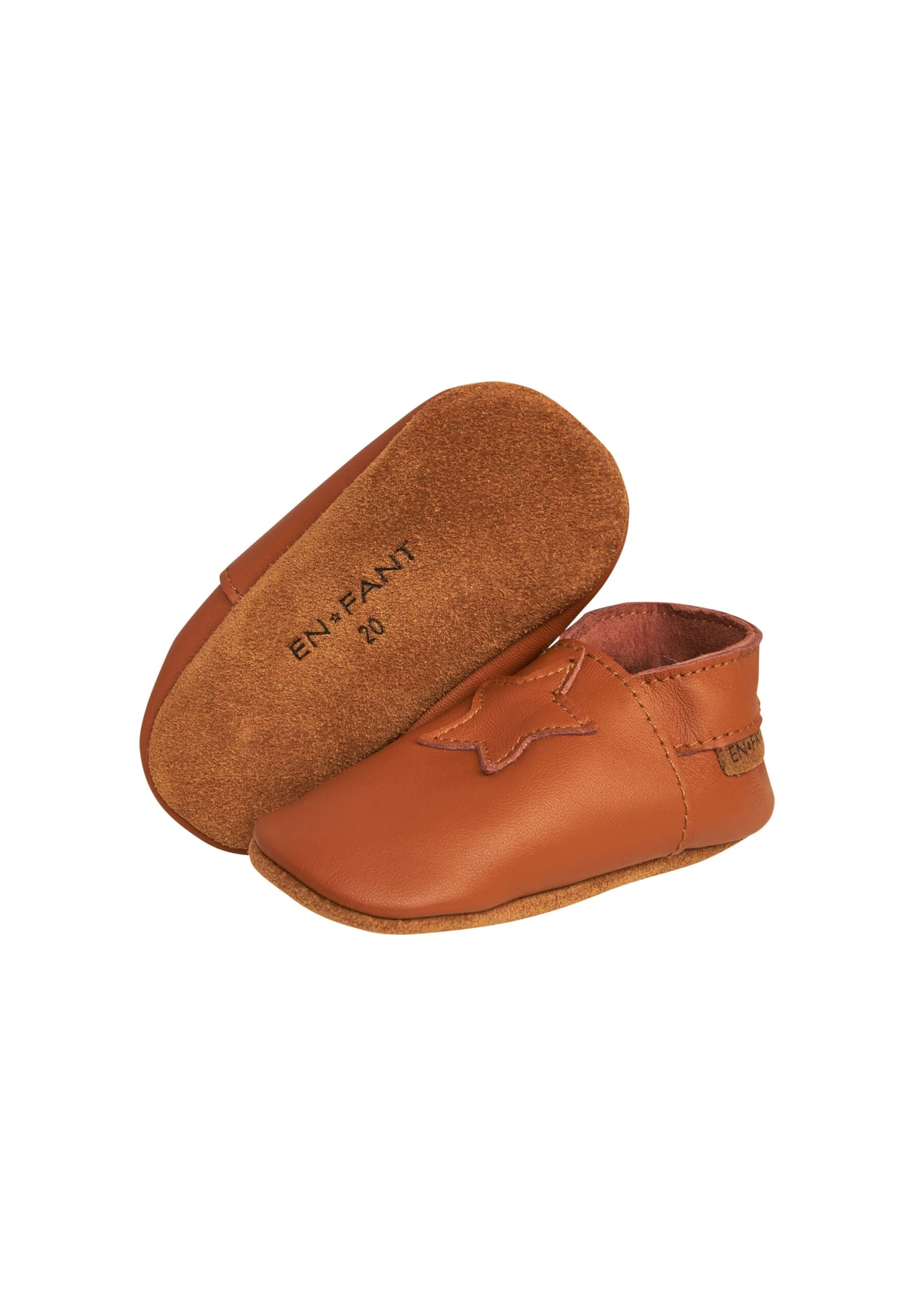 En Fant Pantoffels - Leather Brown 4 En Fant Pantoffels - Leather Brown - Afbeelding 2