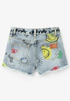 Desigual Smiley® Denim - Jeansshort - Blue -kinderkledingwinkel 8b6a0c4a13a24c4f80d9a980c5e5346d