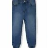 Minoti Elasticated Waist- Relaxed Fit Jeans - Blue Denim -kinderkledingwinkel 8c2130bb69074c96a2d5eaab33e4b9db