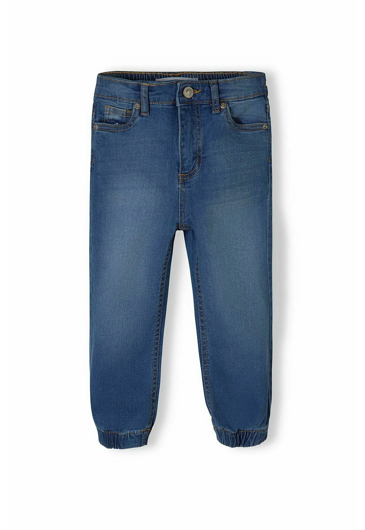 Minoti Elasticated Waist- Relaxed Fit Jeans - Blue Denim 3 Minoti Elasticated Waist- Relaxed Fit Jeans - Blue Denim