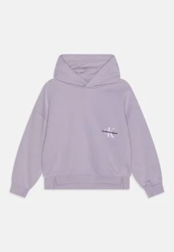 Calvin Klein Jeans Monogram Off Placed Hoodie - Sweater - Lavender Aura