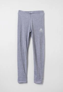 Odlo Pants Long Warm Kids - Onderbroek - Grey Melange