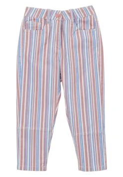 S.Oliver À Rayures - Broek - Himmelblau