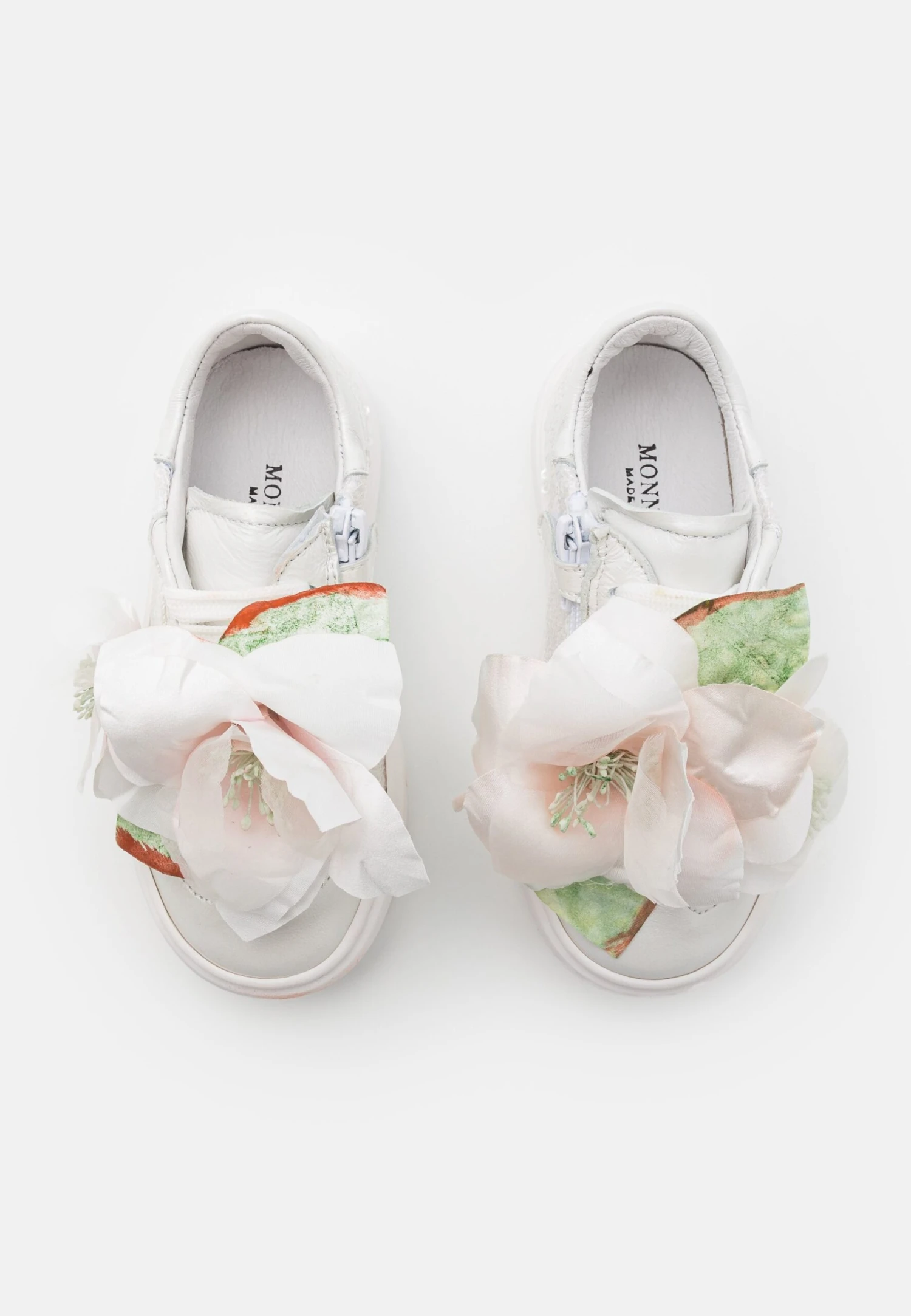 Monnalisa Con Magnolia Pai - Sneakers Laag - Panna Cipolla 6 Monnalisa Con Magnolia Pai - Sneakers Laag - Panna Cipolla - Afbeelding 4