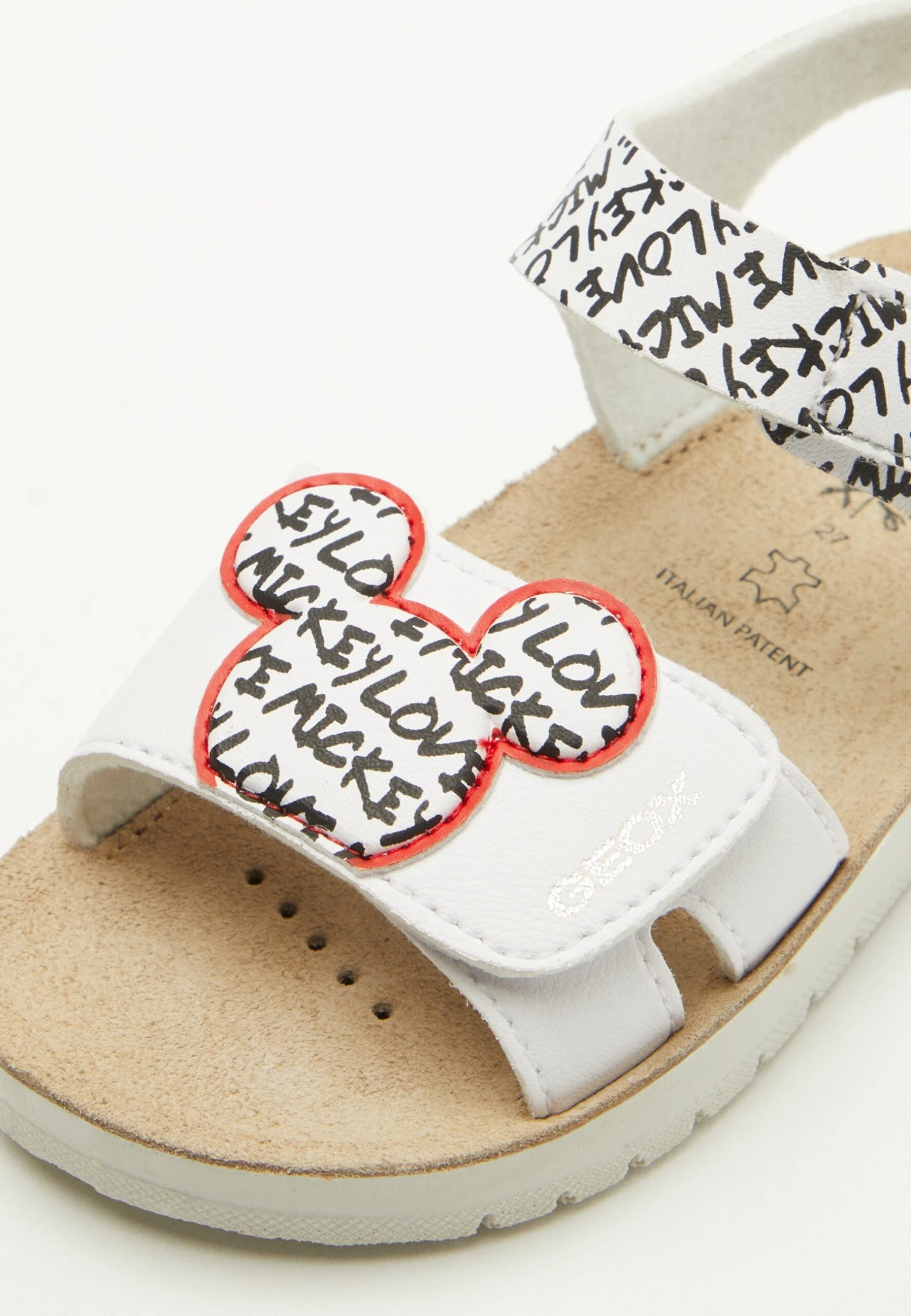 Geox Disney Mickey Mouse Sandal Costarei - Sandalen - White/Black 8 Geox Disney Mickey Mouse Sandal Costarei - Sandalen - White/Black - Afbeelding 6