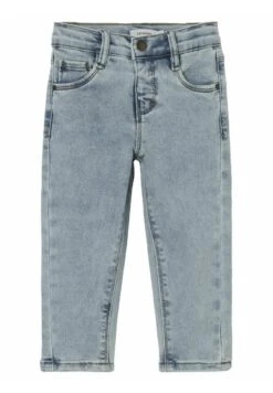Lil Atelier Straight Leg Jeans - Medium Blue Denim