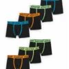 7 Pack|Multipack - Onderbroeken - Black