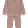 Hummel Santo Crew Set Unisex - Trainingspak - Woodrose -kinderkledingwinkel a10c761dd2e24495b791ac358bef591b