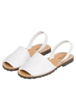 Menorquinas Avarcas Napa - Sandalen - Blanco