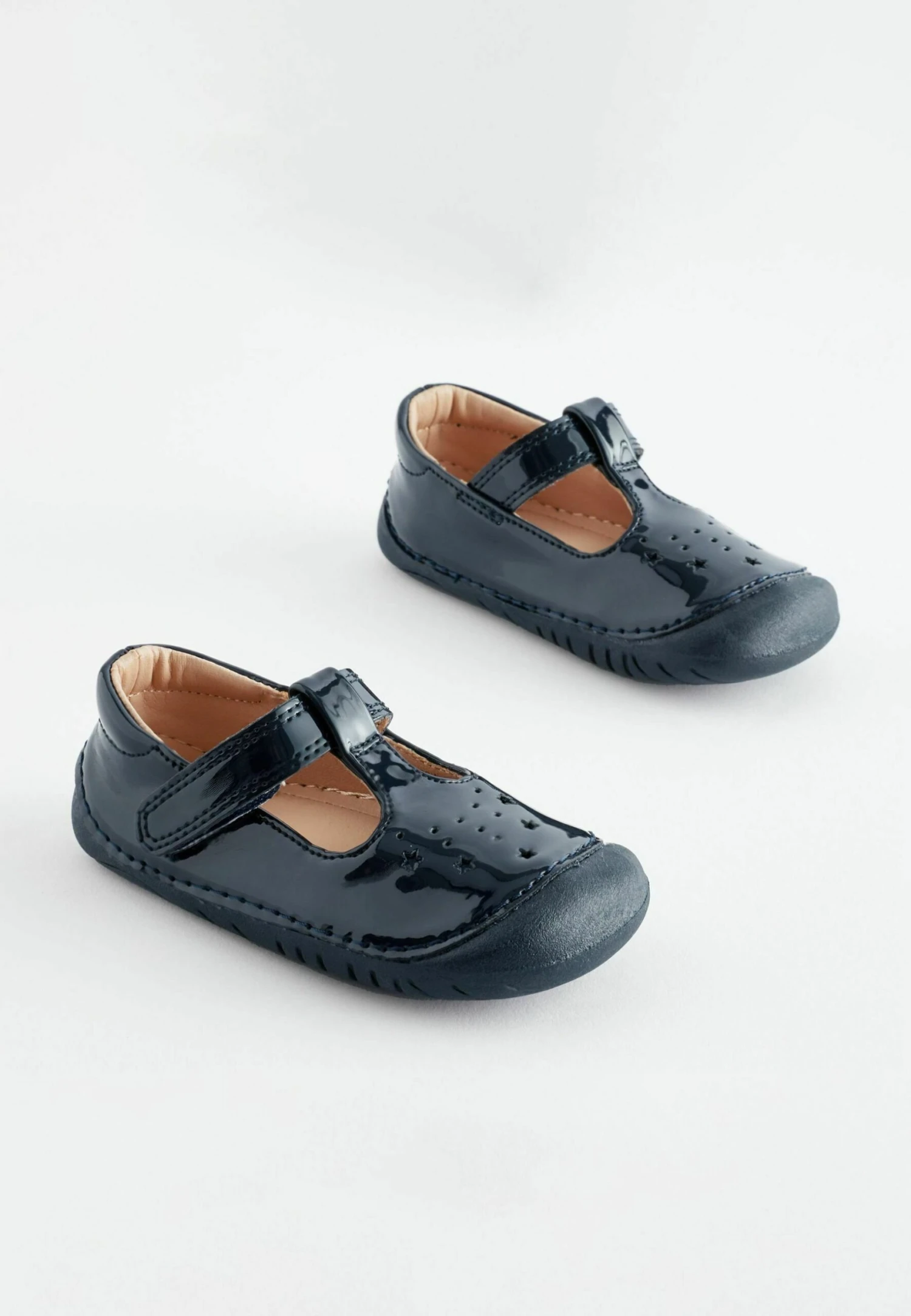 Next Crawler T Bar Wide Fit G - Babyschoenen - Navy Blue Patent 7 Next Crawler T Bar Wide Fit G - Babyschoenen - Navy Blue Patent - Afbeelding 5