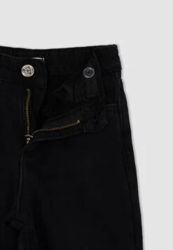 DeFacto Straight Leg Jeans - Black -kinderkledingwinkel a9d03007f479477397d1d5e07662b452