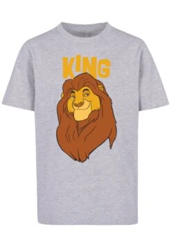 F4NT4STIC Disney The König Der Löwen Mufasa King - T-Shirt Print - Heather Grey -kinderkledingwinkel aaaca63d209147a8a43fa1d021b93ae3