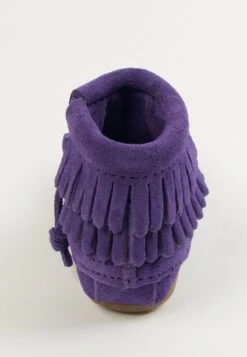 Double Fringe Minnetonka Suede - Laarzen - Purple -kinderkledingwinkel b5f295f4895f43efa3ef91ef85142539