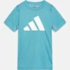 ADIDAS PERFORMANCE Logo Unisex - Sport T-Shirt - Preloved Blue/White -kinderkledingwinkel b7ac5f37e640492993c8e0ac2436ab3c