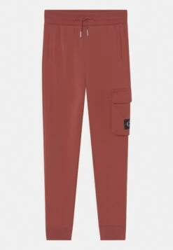 Calvin Klein Jeans Badge Cargo - Trainingsbroek - Terracotta Tile