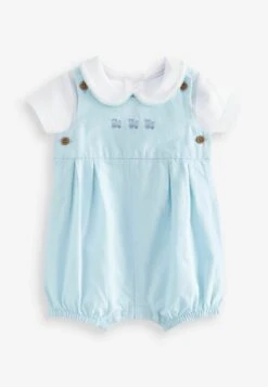 Next 3 Piece Smart CheckAnd- Jumpsuit - Pale Blue -kinderkledingwinkel b9f2d751132a423f98f421451697e77a