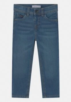 NAME IT Nmmsilas Dnmthris - Slim Fit Jeans - Dark Blue Denim