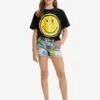Desigual Smiley® Denim - Jeansshort - Blue -kinderkledingwinkel c043f4b8de8f4ad8ae3763d6a0b7253b