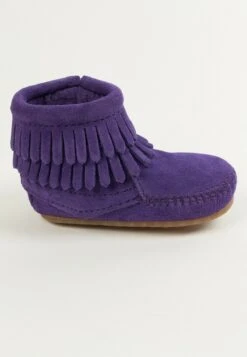 Double Fringe Minnetonka Suede - Laarzen - Purple -kinderkledingwinkel c57e97fccf9d45bfb152315150b9cef0