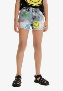 Desigual Smiley® Denim - Jeansshort - Blue -kinderkledingwinkel c8a9f0576fec4a84b1eeb1cd5bd07b6f