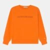 Calvin Klein Jeans Raised Embro - Sweater - Vibrant Orange 2 Calvin Klein Jeans Raised Embro - Sweater - Vibrant Orange -kinderkledingwinkel ceca6c16446449d2beb5bdd0fe46c65a