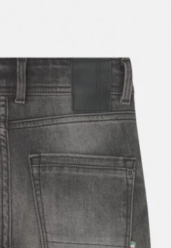 Vingino Baggio Basic - Straight Leg Jeans - Dark Grey Vintage -kinderkledingwinkel de8ac756a773434a8d051142921916a2