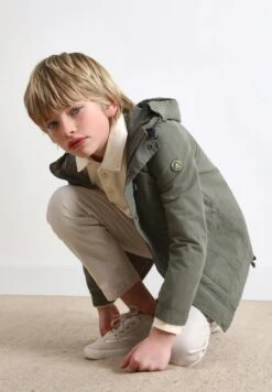 Scalpers With Hood- Jas - Light Khaki -kinderkledingwinkel e02866577c2b4930ad9074262be9336c