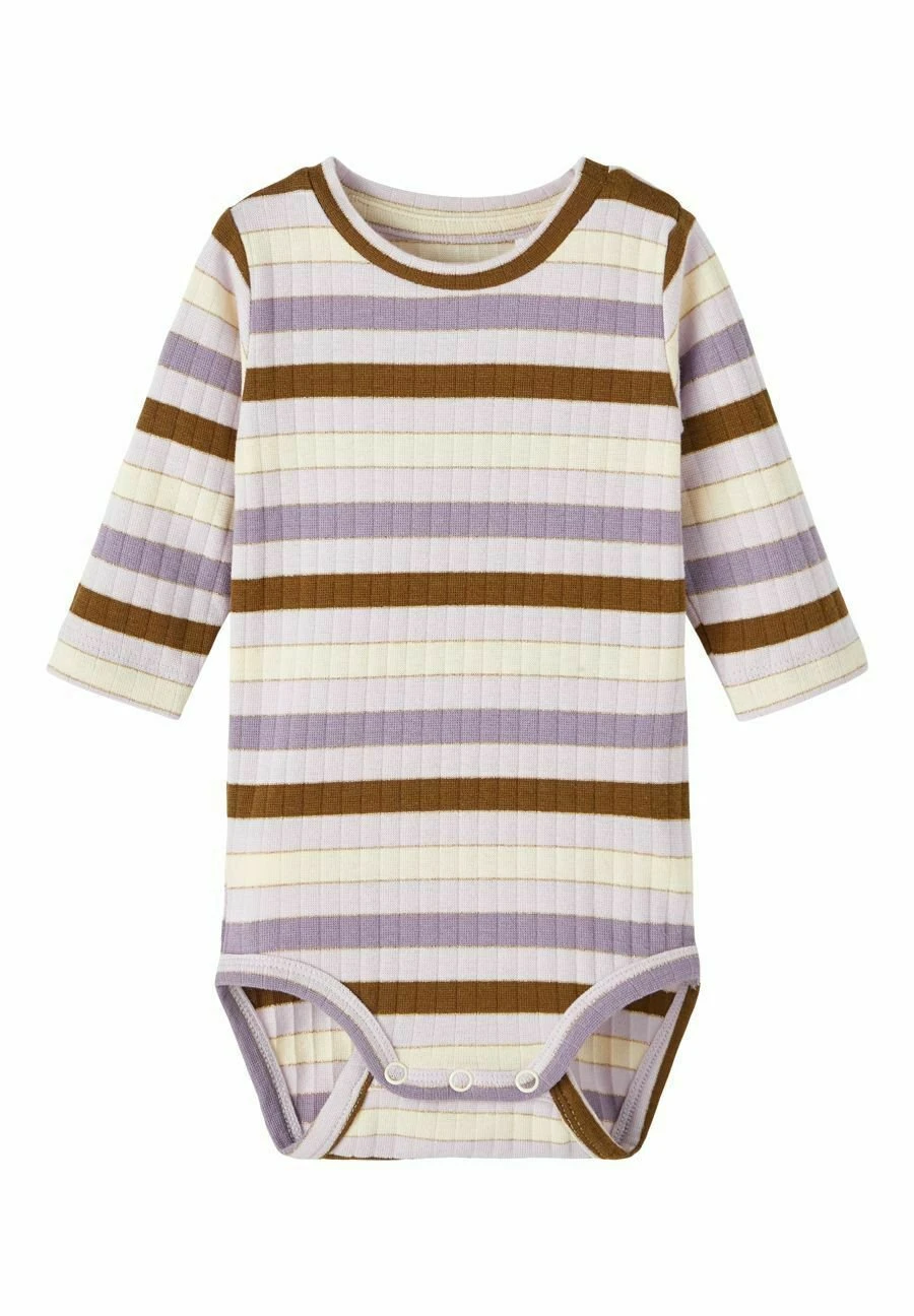 NAME IT Gestreiftes - Body - Orchid Hush 4 NAME IT Gestreiftes - Body - Orchid Hush - Afbeelding 2