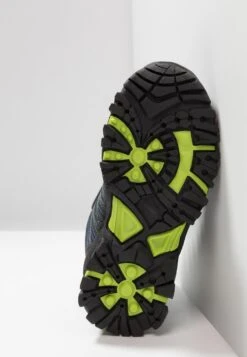 TROLLKIDS Kids Trolltunga Hiker Mid Unisex - Outdoorschoenen - Navy/Viper Green -kinderkledingwinkel e77d6702b667448c9e4df107a2280921