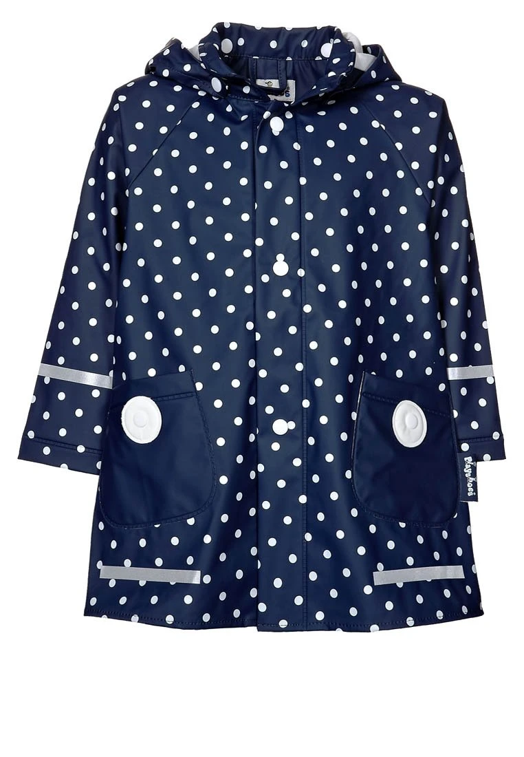 Playshoes Punkte - Regenjas - Marine 3 Playshoes Punkte - Regenjas - Marine