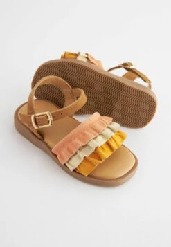 Next Ruffle Standard - Babyschoenen - Orange/Tan Brown -kinderkledingwinkel f325deced1bd4703abd38dbebf839f1a