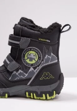 Kappa Rescue Tex - Snowboots- Black/Lime -kinderkledingwinkel ff8d92676c1044c997380c615d1408e5